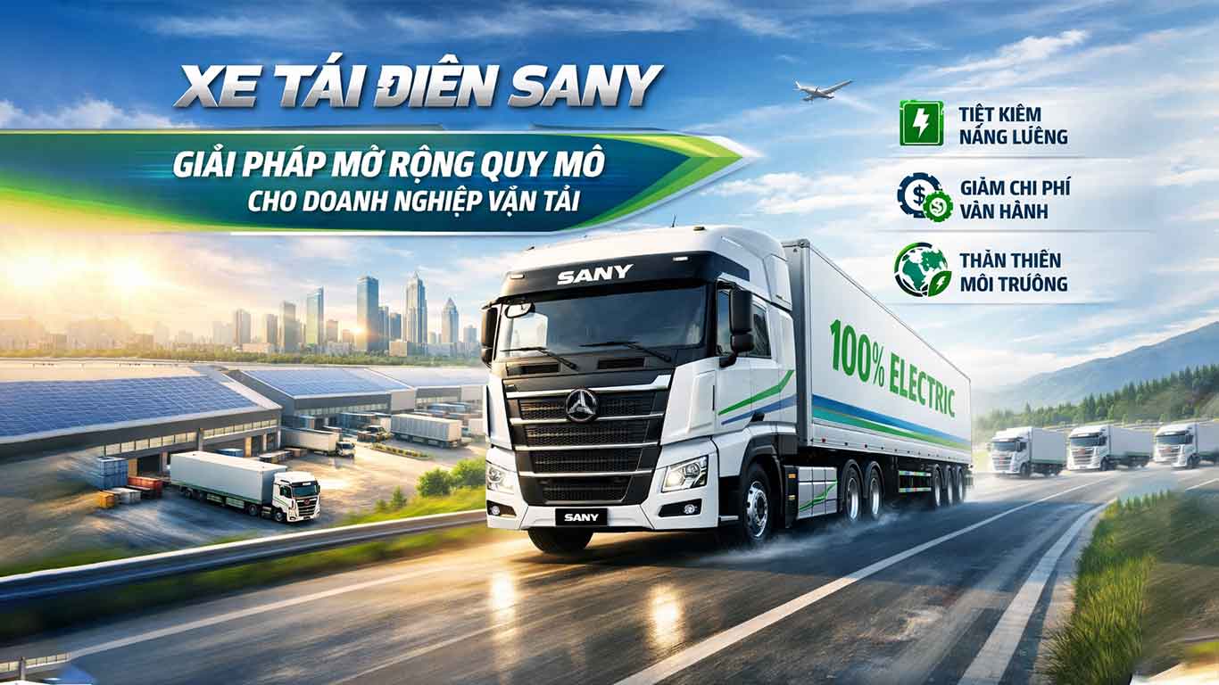 Xe tải điện SANY