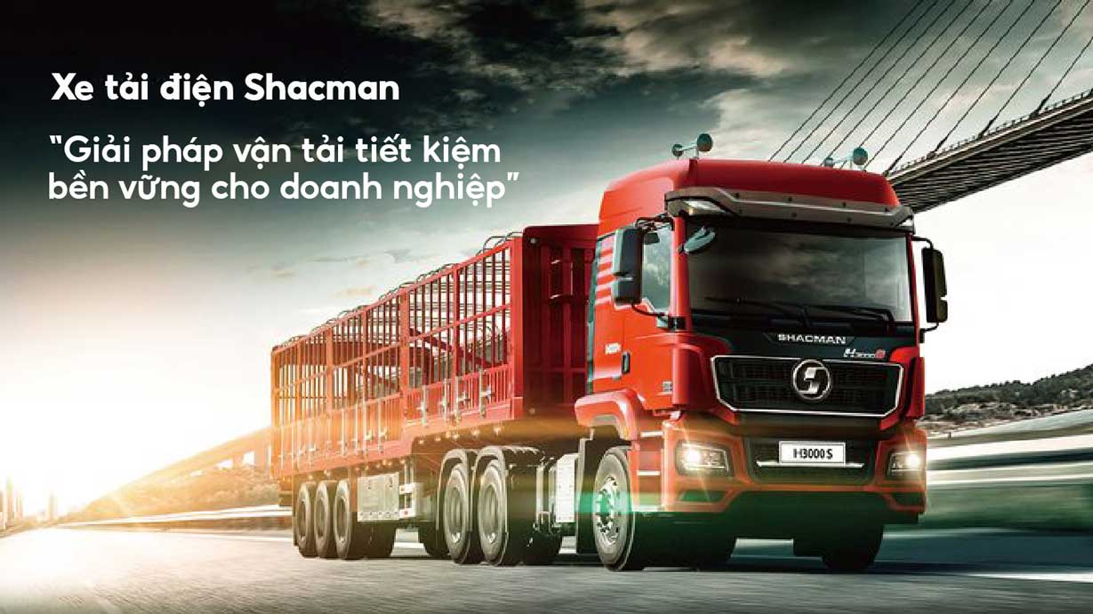 Xe tải điện Shacman