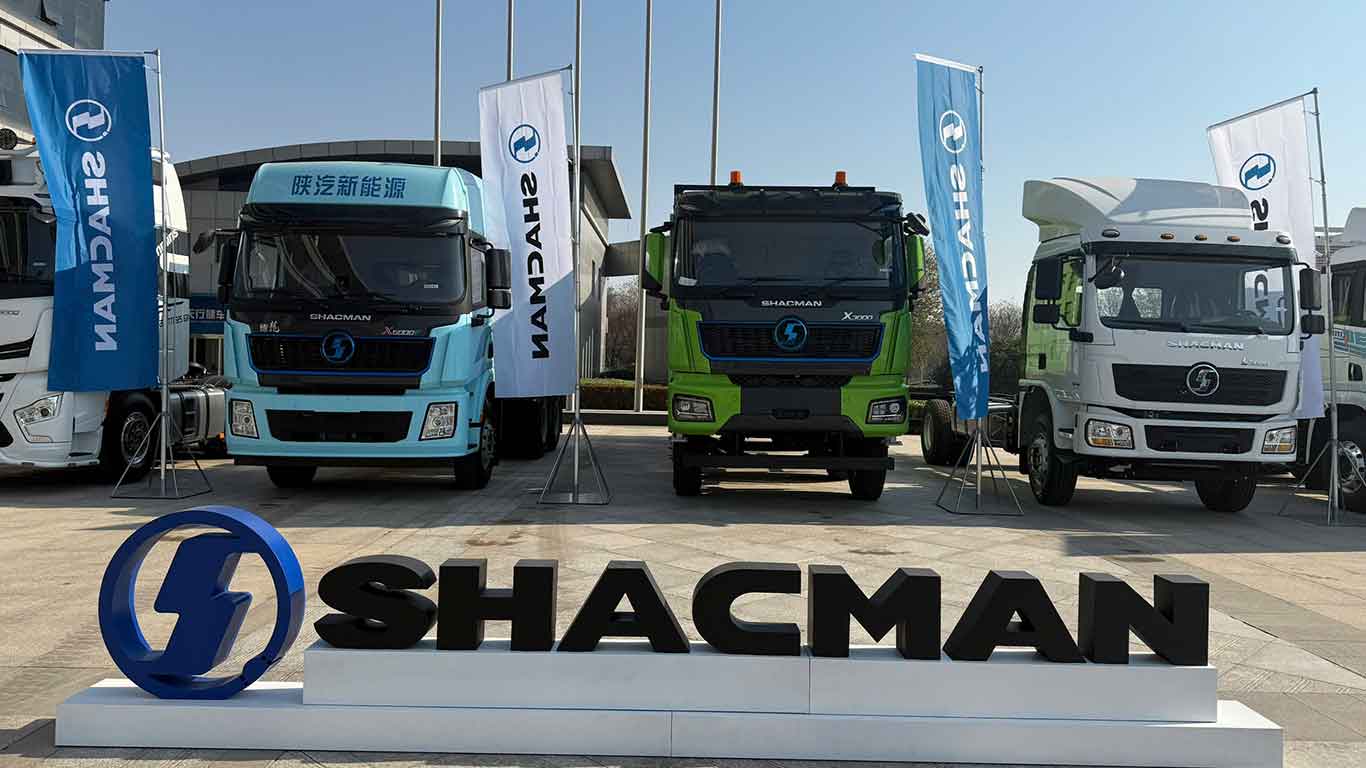 Xe tải điện Shacman