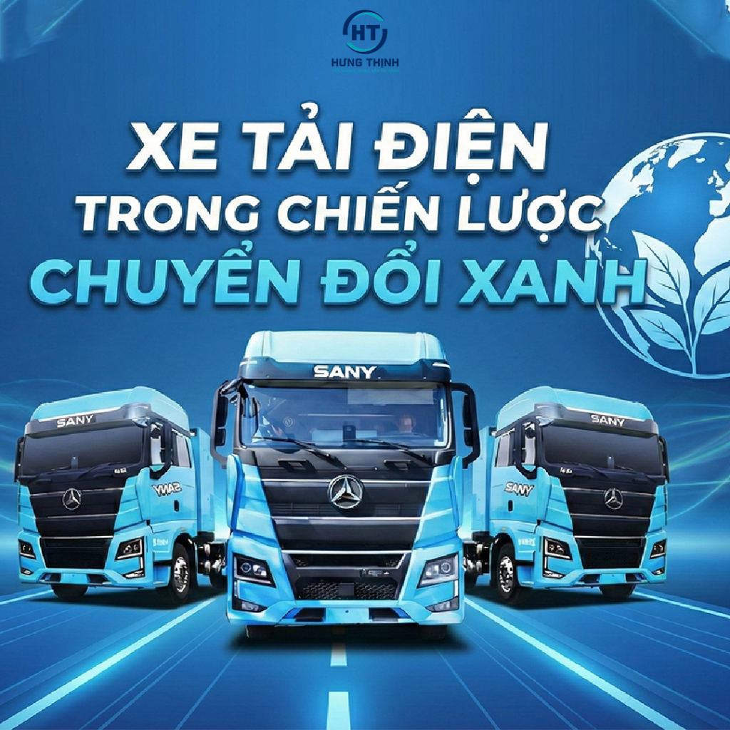 Xe tải điện trong chiến lược chuyển đổi xanh của doanh nghiệp
