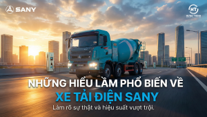 NHỮNG HIỂU LẦM PHỔ BIẾN VỀ XE TẢI ĐIỆN SANY