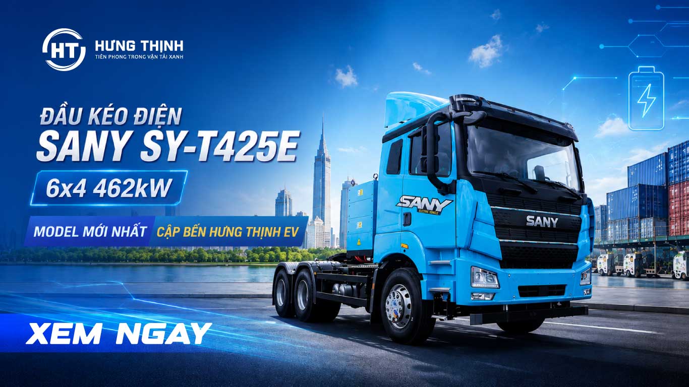 Xe dau keo dien sany 462 kw
