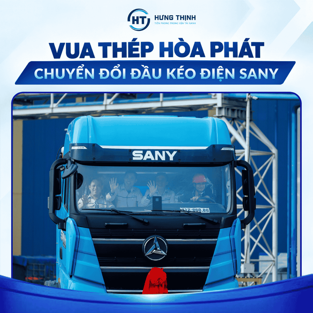 Đầu kéo điện SANY