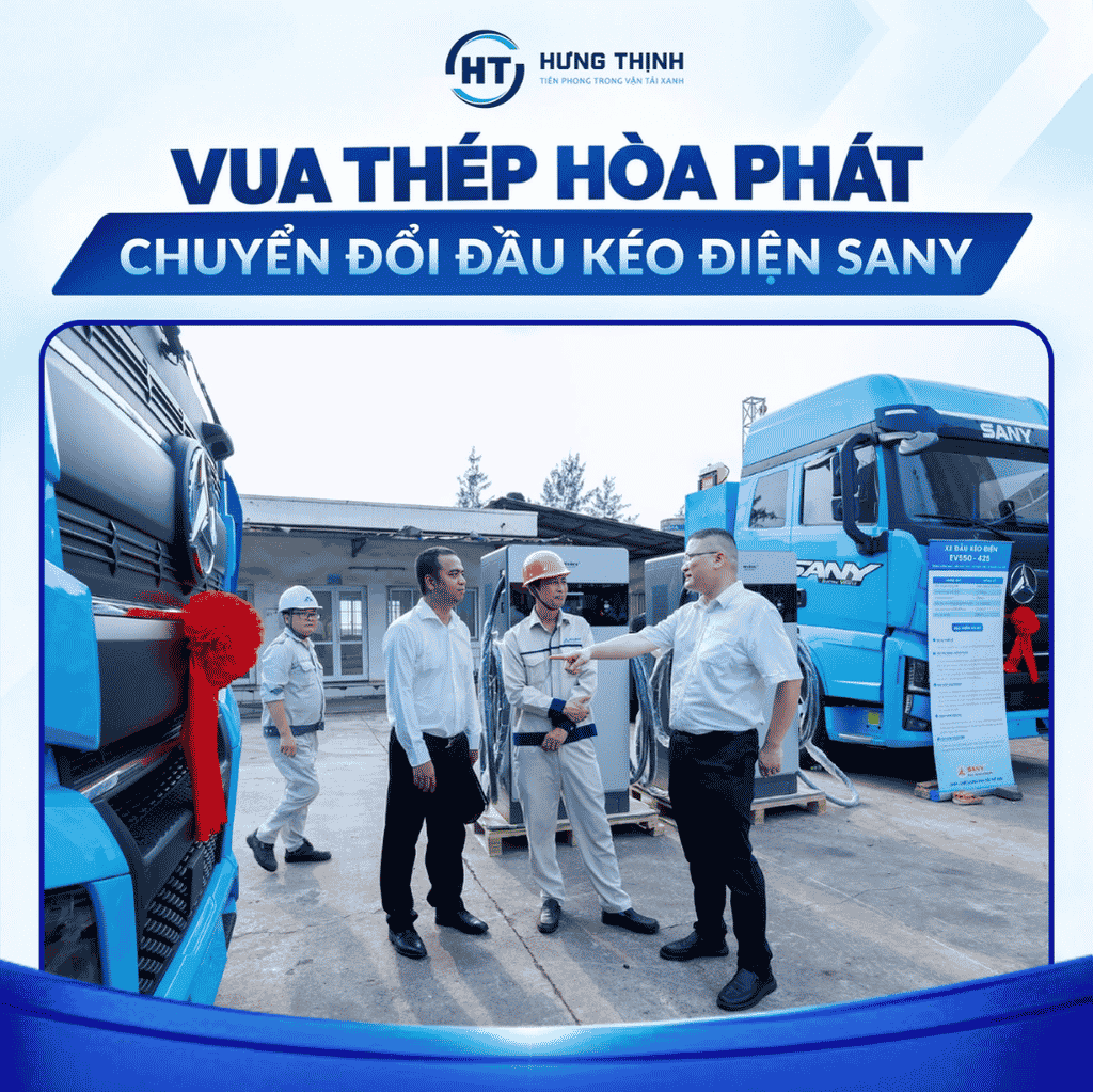 Ban giao xe dau keo dien
