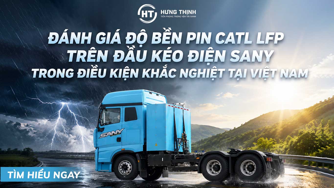 Danh gia do ben pin catl lfp tren dau keo dien sany trong dieu kien khac nghiet tai viet nam